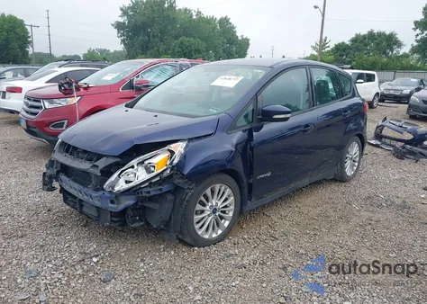 2017 Ford C-Max Hybrid Se from USA, damaged, VIN 1FADP5AU1HL111653